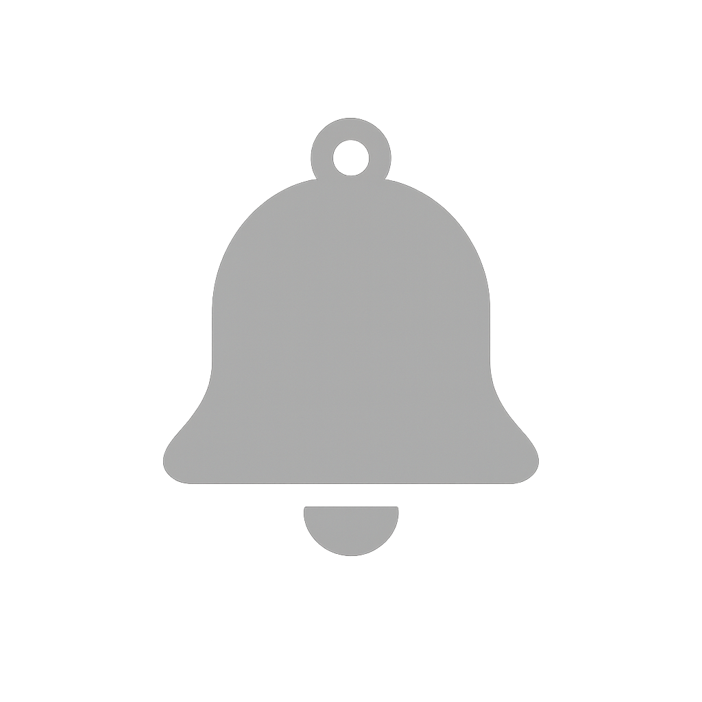 Notification bell icon